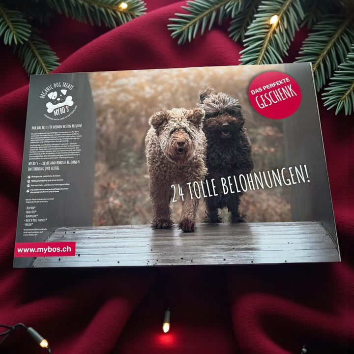 Weihnachtskalender mit Mini Leckerlies