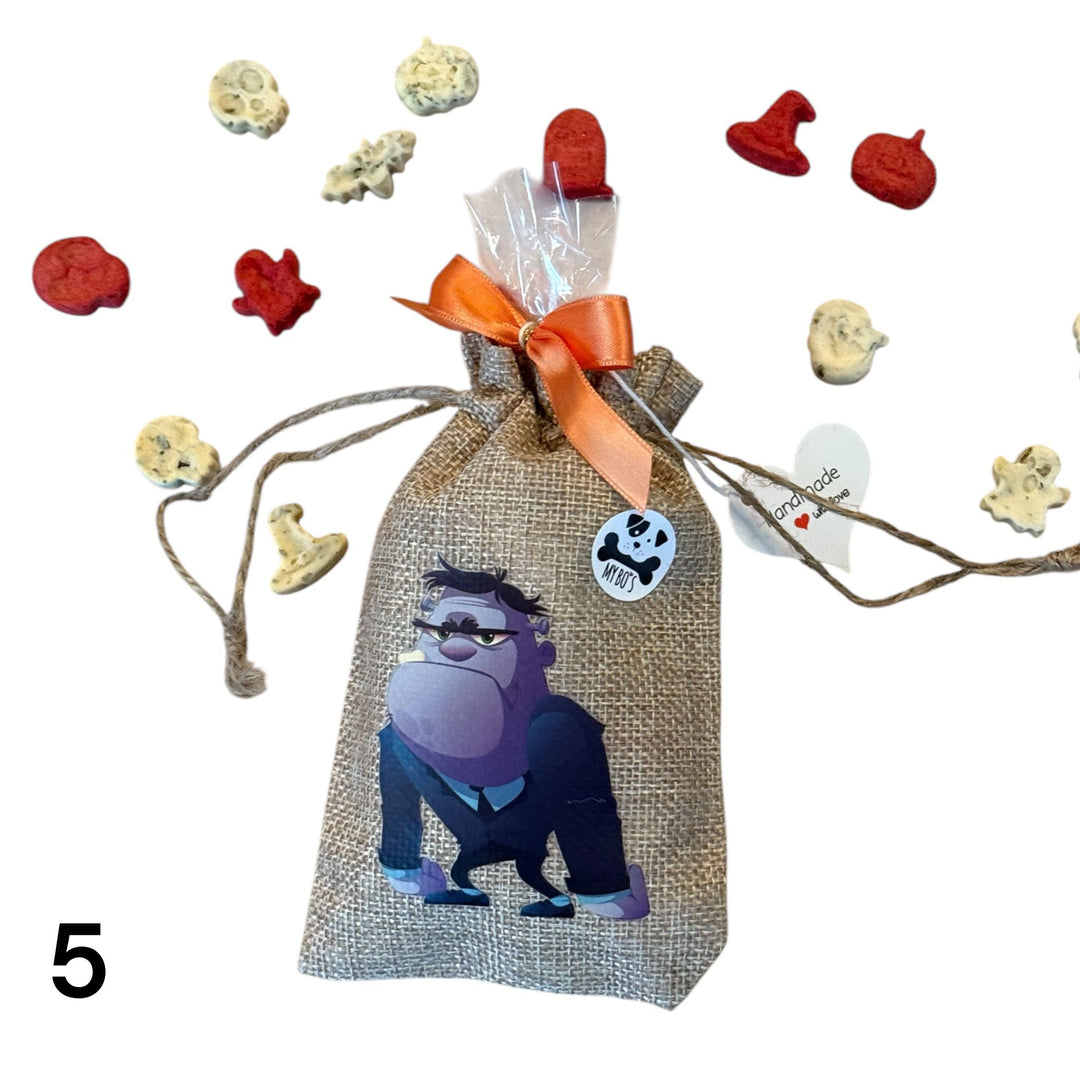 Halloween 🎃 Jutebeutel mit 50 Gramm Halloweenleckerlies